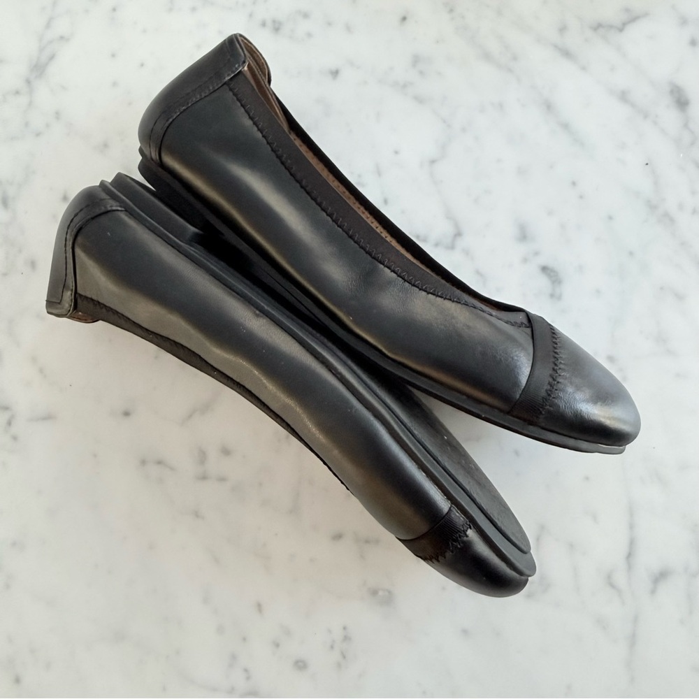 Vionic Carrol Ballet Flat Black Womens Size 7.5 Wide - Picture 6 of 12